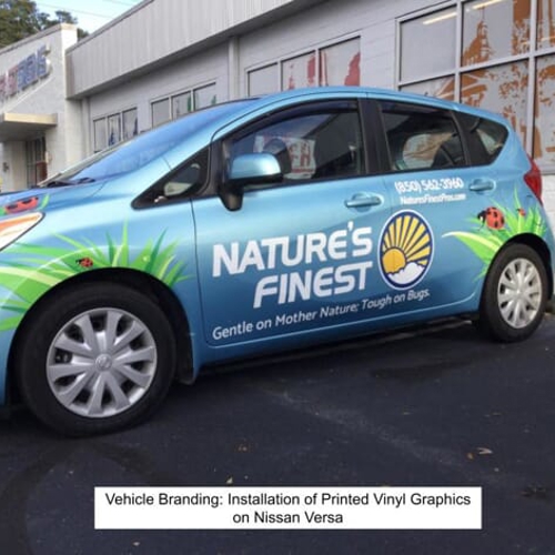 G. Vehicle Graphics - Lettering, Partial & Full Wraps